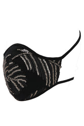 Cardinal Femme Sequin Daily Mask 9